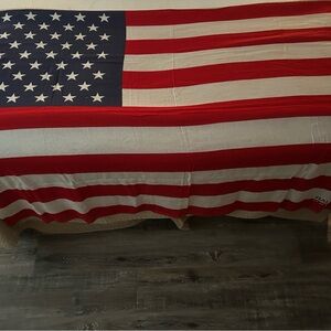 Polo by Ralph Lauren Stars and Stripes Blanket - Navy, Red, and White